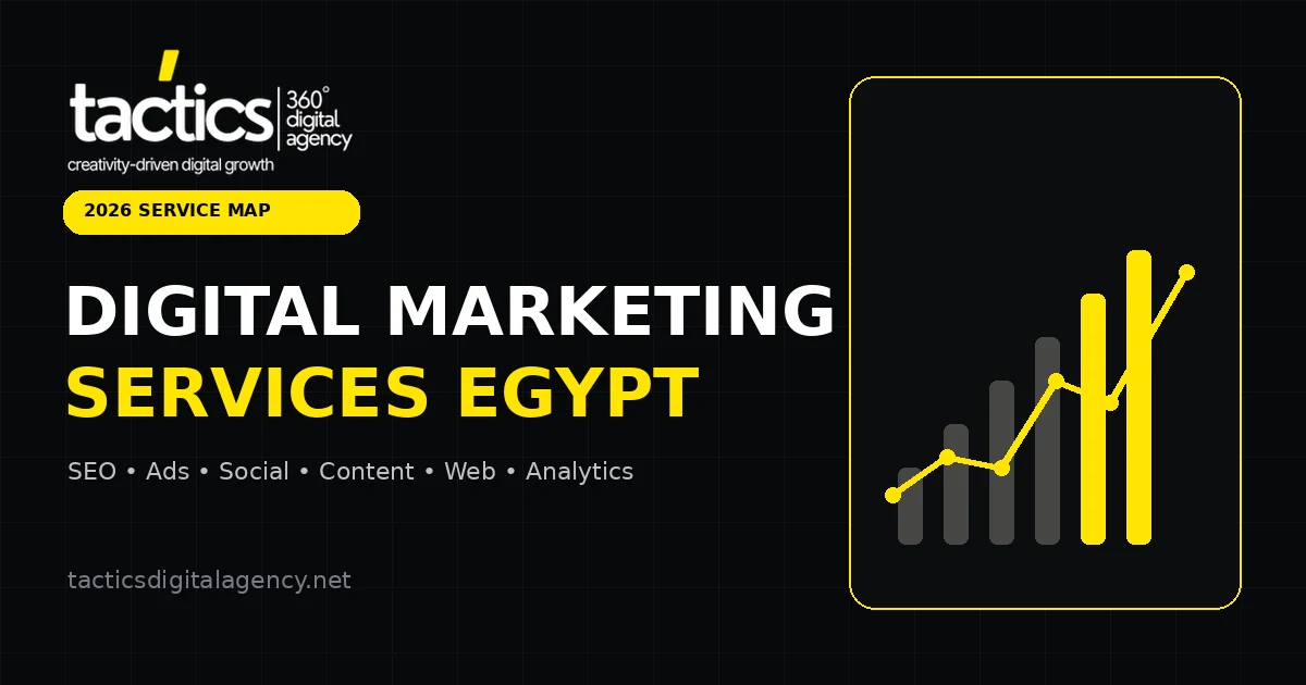 Digital marketing services in Egypt service mix for 2026